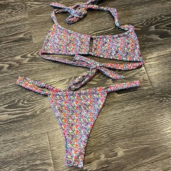 Strawberry Milk Mob Bikini Set - Picture 1 of 3